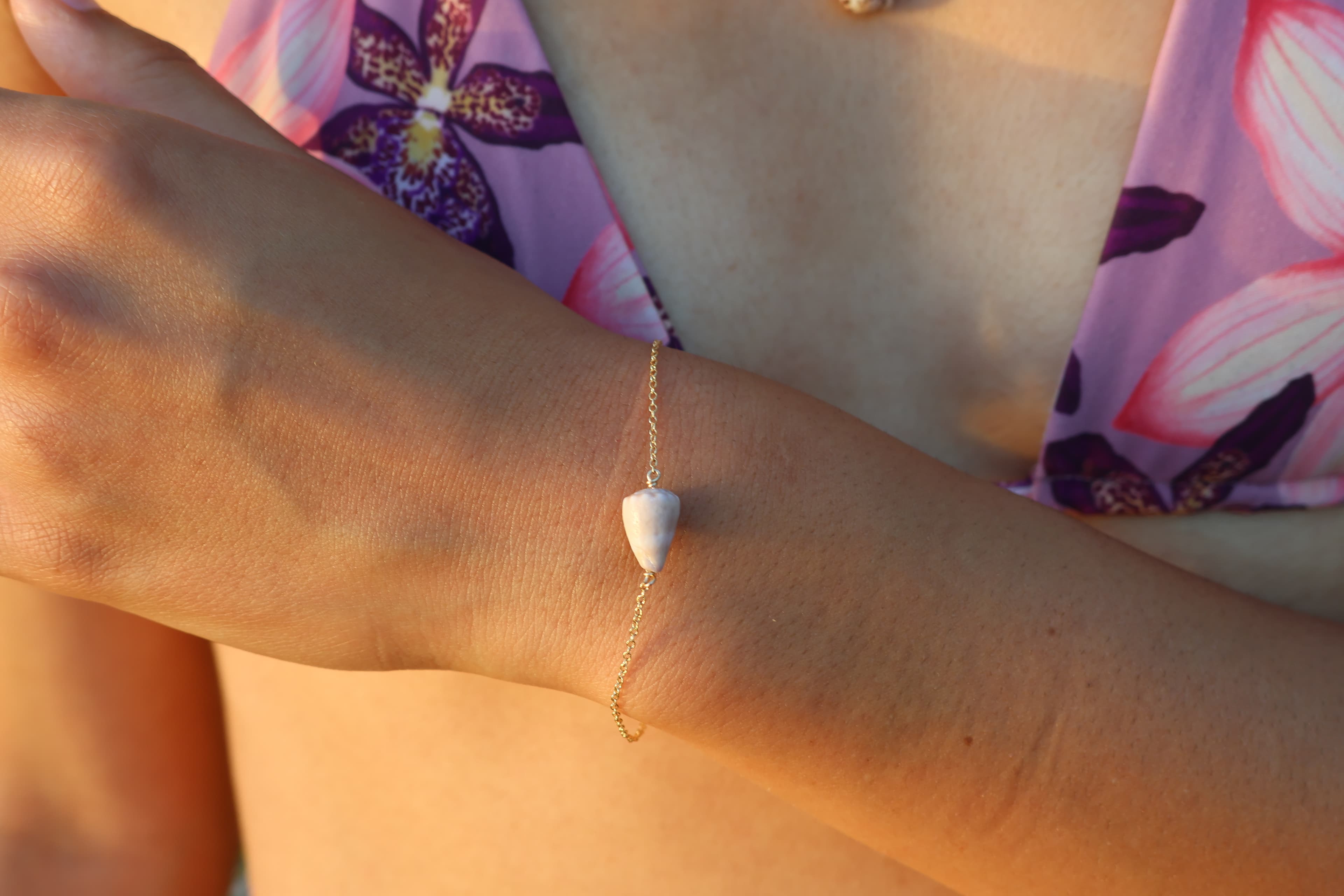 Mini Cone Shell Bracelet