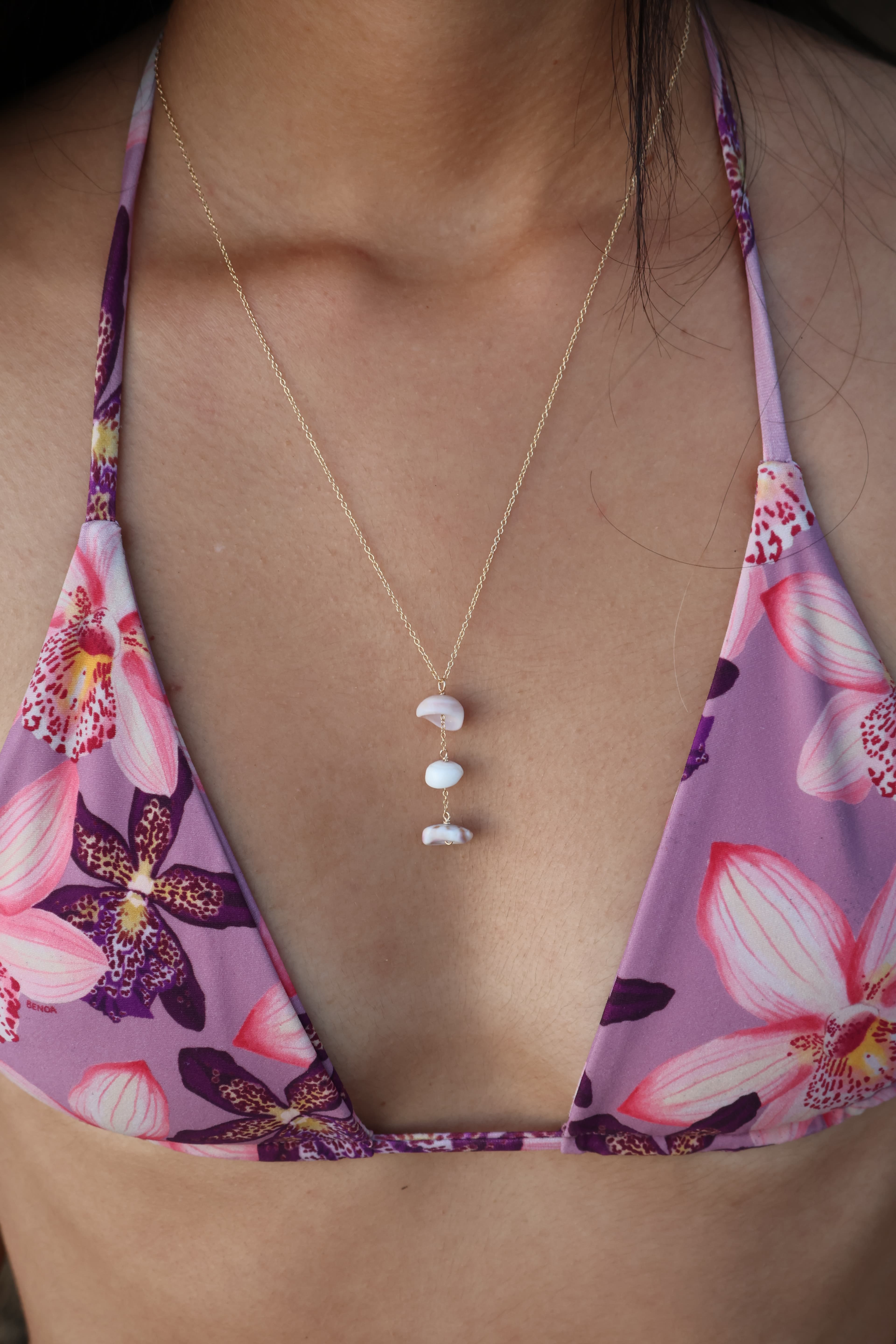 Puka Shell Chain Drop